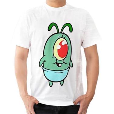 Imagem de Camisa Camiseta Baby Bebê Plankton Placton - Estilo Kraken
