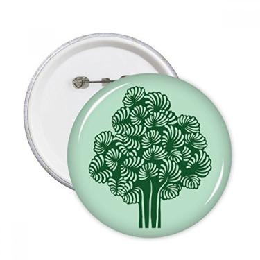 Imagem de plantas, flores, árvores, folhas, alfinetes, emblema, decoração de roupas, 5 peças, presente