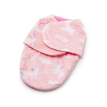 Imagem de Cueiro Enroladinho Swaddle Microfibra Sherpa - Loaní