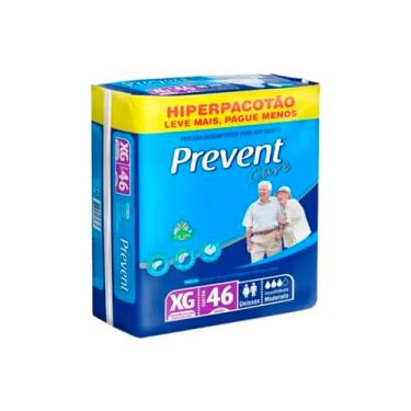 Imagem de Fralda Geriátrica Prevent Hiper XG com 46 Unidades