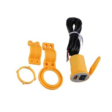 Imagem de VINTORKY carregador USB a prova d'água Carregador USB para motocicleta Carregador de ce...