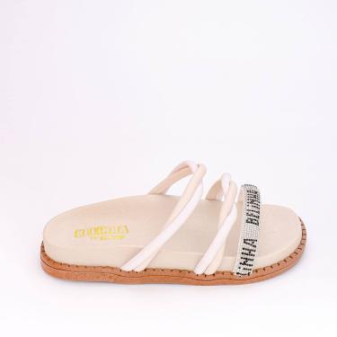 Imagem de Sandália Papete Birken Infantil Fashion Belinha Marfim