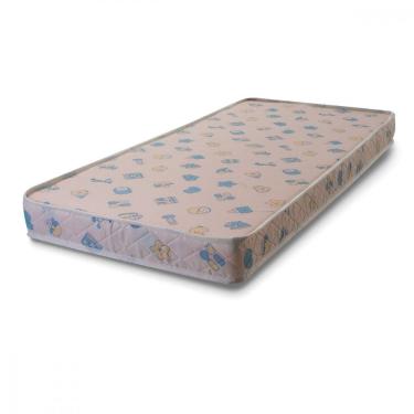 Imagem de Colchão Infantil Espuma D18 Pro Confort Baby 70x150x10cm Azul Hellen