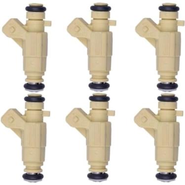 Imagem de Injetor de combustível 6X OEM Bico Injetor Fit 0280157104 para Agile Celta Cobalt Prisma Montana 1.4L Mercado Auto