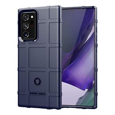 Imagem de Capa Ultra Case Note 20, LABILUS (série de escudo resistente) TPU espesso sólido armadura áspera capa protetora tática compatível com Galaxy Note 20 Ultra (6,9 polegadas) (azul marinho)