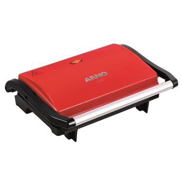 Imagem de Grill Arno Antiaderente 760w Red 220v