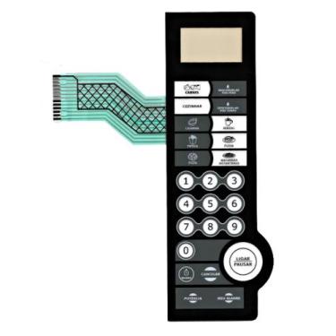 Imagem de Membrana teclado Para forno Microondas Philco Pme 28 Preta - TND