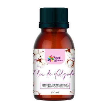 Imagem de Essência Hidrossóluvel 100ml Flor de Algodão - Tropical Aromas