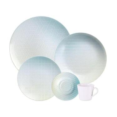 Imagem de Aparelho De Jantar Tramontina Polaris Em Porcelana Decorada 20 Peças T