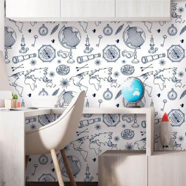 Imagem de Papel de Parede Vinil Autocolante Teen Aventura 250 - Inove Papéis de 