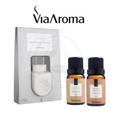 Imagem de Aparelho Aromatizador Difusor de Ambiente Elétrico Standard Branco Via
