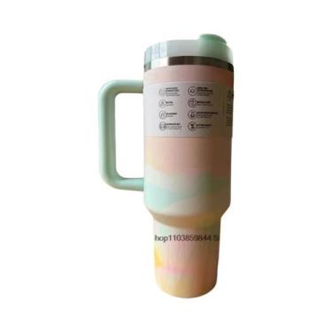 Imagem de Garrafa Térmica De Aço Inoxidável De Grande Capacidade (1,18L) Com Tam