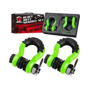 Imagem de Gancho De Reboque Para Caminhão De 19 Toneladas Com Manilha Em D De 3/