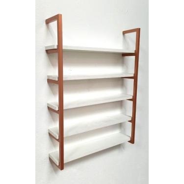 Imagem de Suporte para esmaltes 60cm ROSE GOLD - Dylon moveis