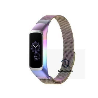 Imagem de Pulseira Milanese Metal Compativel Saamsuung Gaalaaxy Fit 2 SM-R220 - 