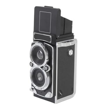 Imagem de Luocute Câmera Vintage Portátil, Câmera Digital retrô de Estilo TLR, Fotos de 12MP, Vídeo de 1080p FHD, Filtros de Cor/preto Branco, Câmera de Vlogging Automática Com Cartão de 16 GB (16 GB)