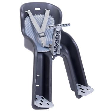 Imagem de Cadeirinha Bicicleta Styll Carona Bike Dianteira Com Cinto De Segurança Preto
