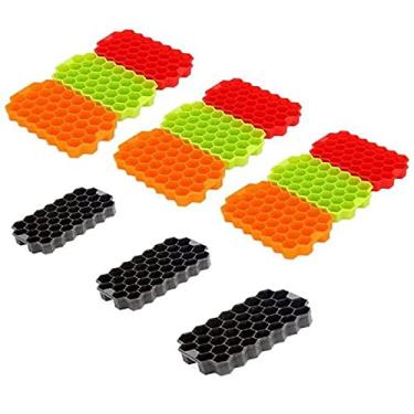 Imagem de Kit 12 Forma de Silicone Colmeia para Gelo Chocolate Bombom