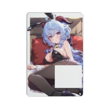 Imagem de Anime Sexy Bikini Hot Girl Pinup Girl Metal Tin Sign Wall Art Poster Decor for Home Bar Club Bedroom Bathroom Man Cave Otaku 20 x 30 cm, AN068