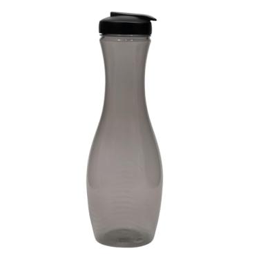 Imagem de Garrafa Geladeira Água Jarra Suco Tulipa Longa Fumê 1lt (1, Fumê)