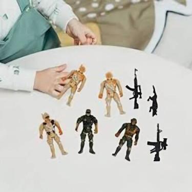 Imagem de Boneco Coleção Soldado City Guard com Acessórios - BRINQKIDS