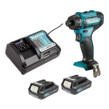 Imagem de Parafusadeira Df033dz 12v C/ 2 Baterias E Carregador Makita
