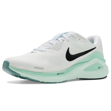 Imagem de Nike Tênis feminino Structure 26, Branco/preto/pouco verde/espuma menta/canhão, 9.5 X-Wide