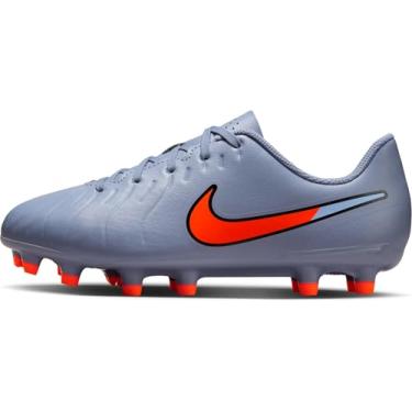 Imagem de Nike Chuteira de futebol infantil Jr. Tiempo Legend 10 Club, pequena/grande, cano baixo (eclipse azul/preto), Eclipse azul/preto, 16