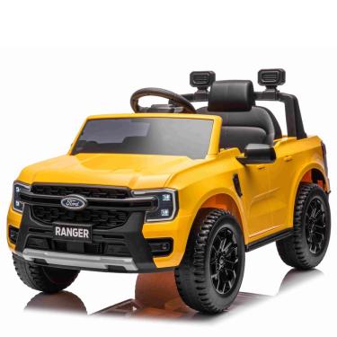 Imagem de Carro Elétrico Infantil Ford Ranger 12V Amarela Bel