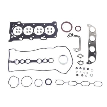 Imagem de ZDKK Kit de vedação de revisão de motor HS26158PT compatível com Celica GT Corolla MR2 2000-2008 Chevrolet 1.8L 1ZZFE HS26158PT-2 ES71066 FS2024