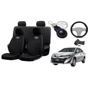 Imagem de Capa De Couro Para Banco Yaris 2018-2024, Proteção Impermeável, Resistente E Fácil De Instalar, Ideal Para Proteção Do Estofado Do Seu Carro Contra Sujeira, Desgaste E Danos Diversos