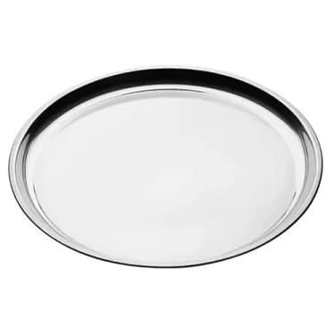 Imagem de Bandeja Redonda Inox 40cm Garçom Servir Bar Restaurante