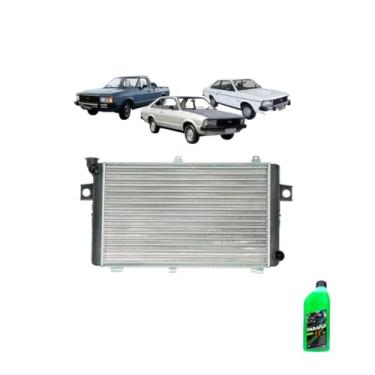 Imagem de Kit Radiador Ford Corcel II Del Rey + Aditivo Radiador Paraflu Verde