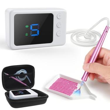 Imagem de Caneta elétrica de pintura de diamante KUPABABI sem fio com bateria 10