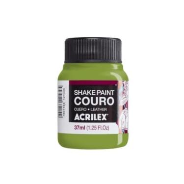 Imagem de Verniz Para Couro Acrilex 100ml Base Água – Acabamento Semibrilho, Fosco ou Brilhante, Proteção e Durabilidade Para Couro Natural e Sintético (VERDE MAÇA 802)