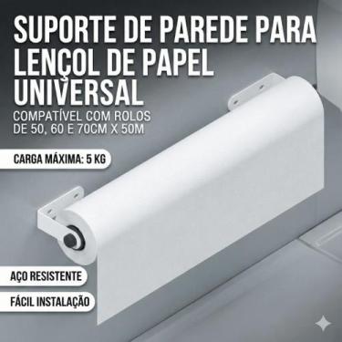 Imagem de Suporte de parede para rolos bobina de kraft ou strech universal - Ava