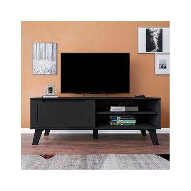 Imagem de Rack Artely Lotus com 134 cm de Largura, 1 Porta Basculante, Ideal para TV de Até 60”