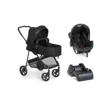 Imagem de Carrinho Travel System Napoli Trio Preto - Galzerano