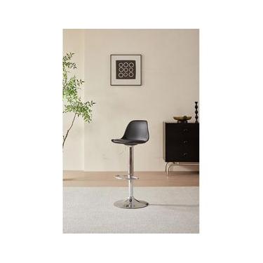 Imagem de Banqueta Conthey Eiffel Design Eames Assento PP Base Madeira