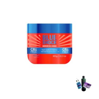 Imagem de Genérico Kit Blue Shock, Creme Hidratante Corporal e Capilar, Shampoo de Pistache e Kit Glow, 3 Produtos, Loção, 50 x 50 x 50 cm, Adulto, Pele Normal