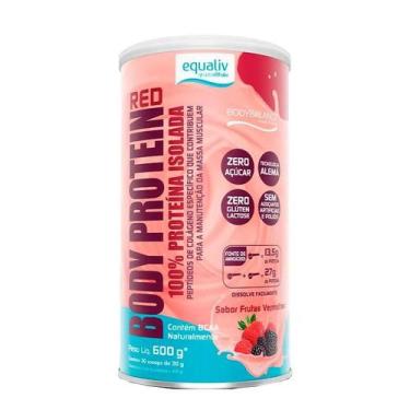 Imagem de Suplemento Proteíco Body Protein Equaliv Red Sabor Frutas Vermelhas 60