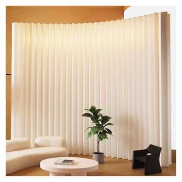Imagem de Room divider Divisória de ambiente retrátil em papel, painel de parede sanfonado independente para decoração de casa e casamento.(2X2.6M/6.5X8.5FT)