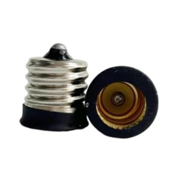 Imagem de Whtkoph Adaptador de Base para Lâmpada, Fácil de Instalar, Ao Calor, Ferramenta de Conversão de Adaptador de Lâmpada de Alto Desempenho, E17 a E14