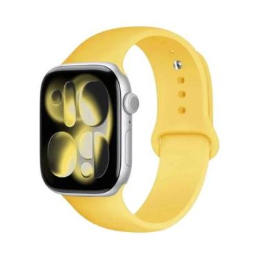 Imagem de Pulseira De Silicone Esportiva De 46mm, 42mm, 45mm, 44mm, 40mm Para Ap