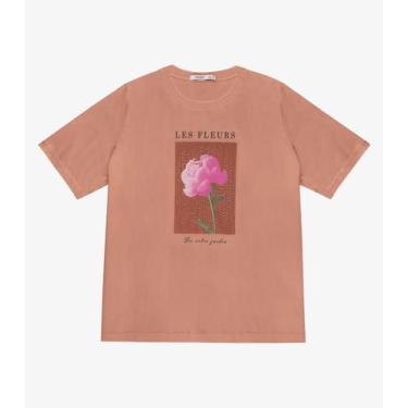 Imagem de Blusa Manga Curta Feminina Plus Size Secret Glam Marrom, Plus G1, Marr