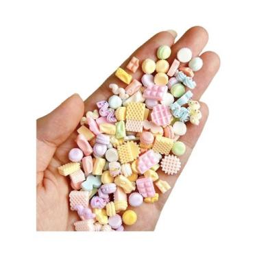 Imagem de Pingentes De Resina Para Unhas Com Mini Biscoitos De Chocolate Em Core