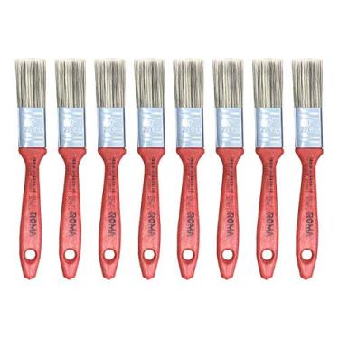 Imagem de Pincel Trincha Gris 1 Pol Multiuso Cabo Resistente 8 Unid - Roma