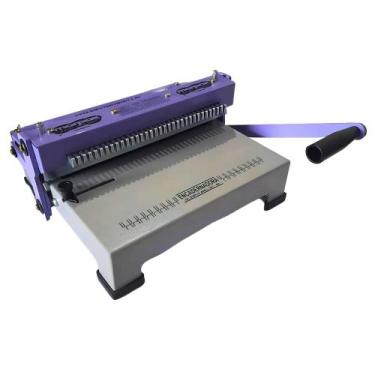 Imagem de Encadernadora Espiral Flex 3x1 Lilás Manual Standard Marpax