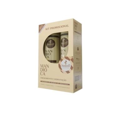 Imagem de Kit Promo Haskell Mandioca  Shampoo + Condicionador  Força e Crescimen