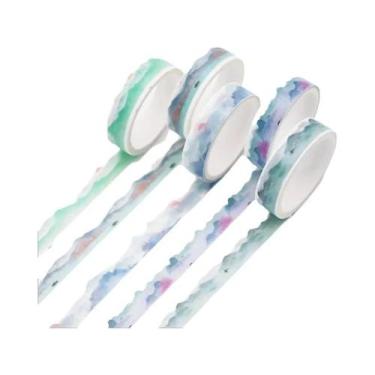 Imagem de Conjunto De Fitas Washi Kawaii 5 Peças, Adesivos Japoneses E Coreanos 